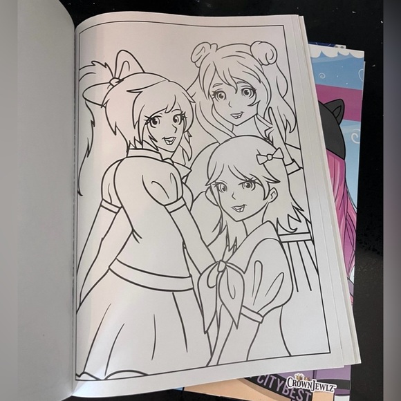 🌸 ANIME COLORING BOOK 🌸 - Picture 2 of 2
